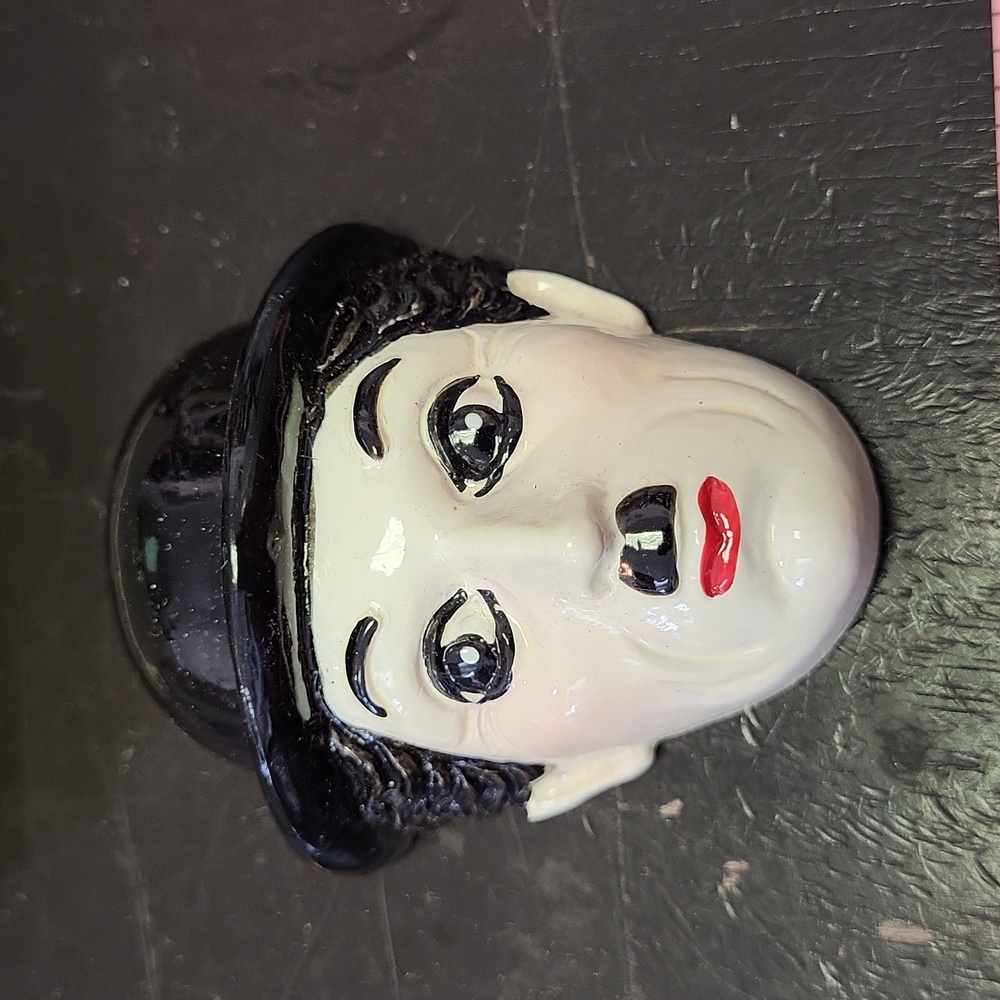 Vintage Charlie chaplain fridge magnet